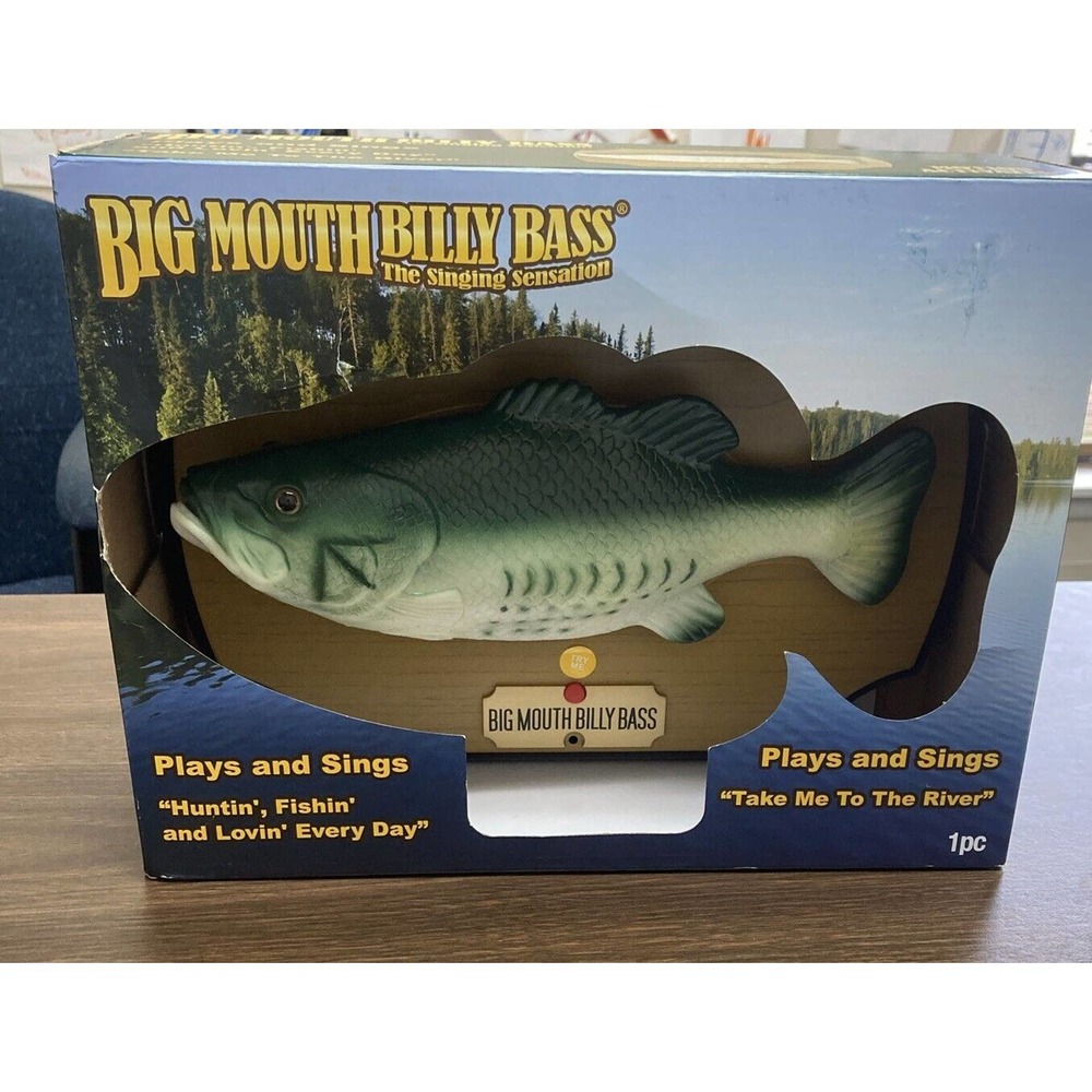 Big Mouth Billy Bass The Singing Sensation Motion Activated Gemmy 2021 New